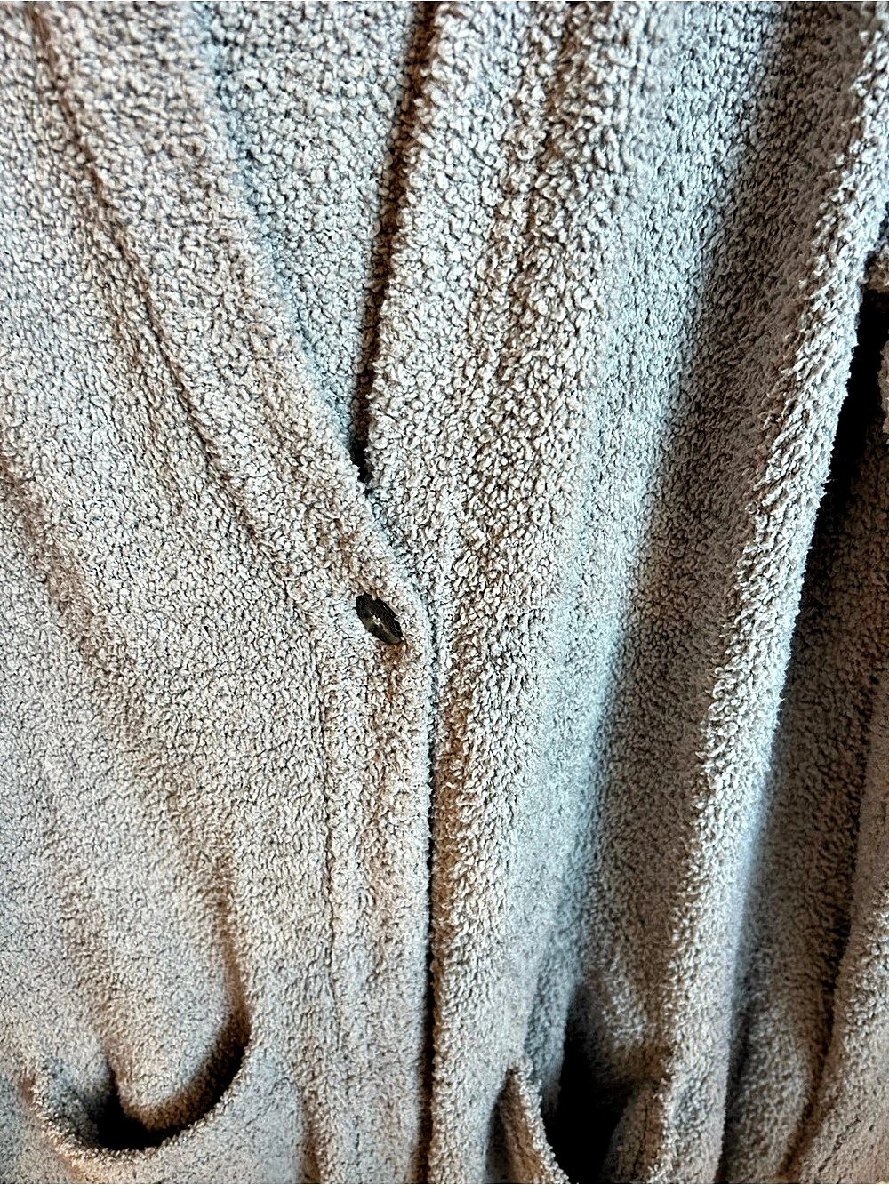 UGG Judith Cardigan Gray Cowl Neck Sweater - Picture 3 of 5